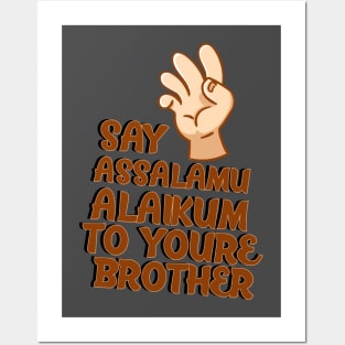 Say Assalamualaikum Posters and Art